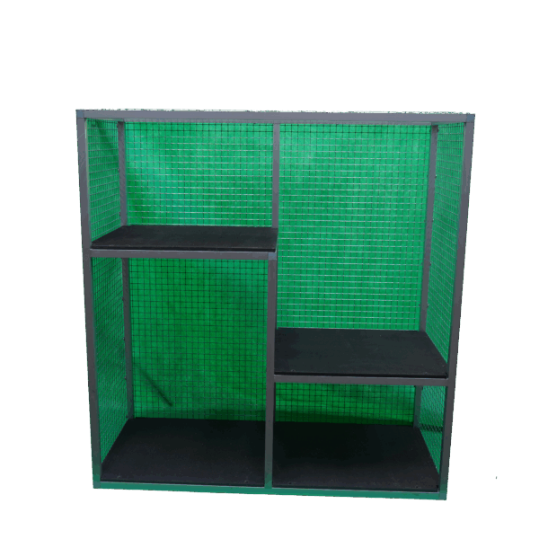 Katzenbalkon mit Ebenen