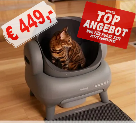 katzenklo mit app