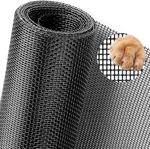 Katzensicheres fliegengitter mit rahmen nach maß